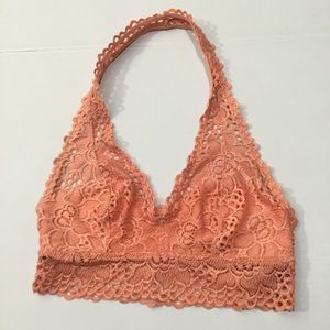 Aerie Lace Halter Bralette